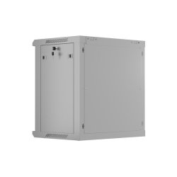 RACK CABINET 19" WALL-MOUNT 12U/600X450 (FLAT PACK) WITH PERFORATED DOOR GREY LANBERG