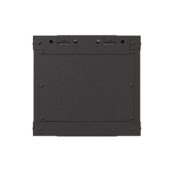 RACK CABINET 10" WALL-MOUNT 4U/300X300 (FLAT PACK) WITH GLASS DOOR BLACK LANBERG