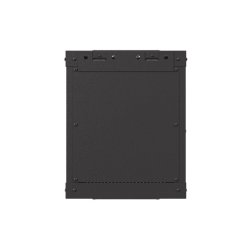 RACK CABINET 10" WALL-MOUNT 6U/300X300 (FLAT PACK) WITH GLASS DOOR BLACK LANBERG