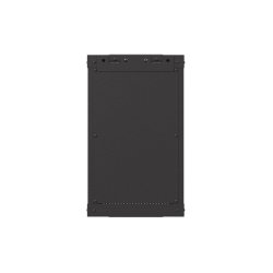 RACK CABINET 10" WALL-MOUNT 9U/300X300 (FLAT PACK) WITH GLASS DOOR BLACK LANBERG