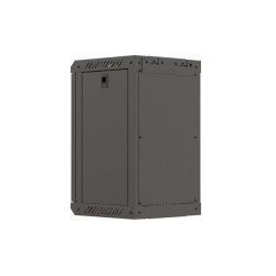RACK CABINET 10" WALL-MOUNT 9U/300X300 (FLAT PACK) WITH GLASS DOOR BLACK LANBERG