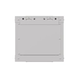 RACK CABINET 10" WALL-MOUNT 4U/300X300 (FLAT PACK) WITH GLASS DOOR GREY LANBERG