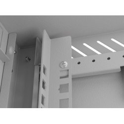 RACK CABINET 10" WALL-MOUNT 9U/300X300 (FLAT PACK) WITH GLASS DOOR GREY LANBERG