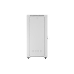 RACK CABINET 19" FREE-STANDING 42U/800X1000 (FLAT PACK) WITH MESH DOOR LCD GREY LANBERG