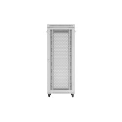 RACK CABINET 19" FREE-STANDING 42U/800X1000 (FLAT PACK) WITH MESH DOOR LCD GREY LANBERG