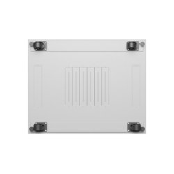 RACK CABINET 19" FREE-STANDING 42U/800X1000 (FLAT PACK) WITH MESH DOOR LCD GREY LANBERG