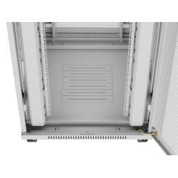 RACK CABINET 19" FREE-STANDING 42U/800X1000 (FLAT PACK) WITH MESH DOOR LCD GREY LANBERG