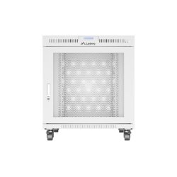 RACK CABINET 19" FREE-STANDING 15U/800X1000 (FLAT PACK) WITH MESH DOOR LCD GREY LANBERG
