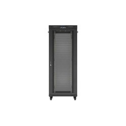 RACK CABINET 19" FREE-STANDING 42U/800X800 (FLAT PACK) WITH MESH DOOR LCD BLACK LANBERG