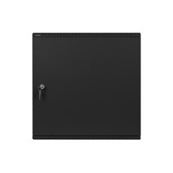 RACK CABINET 19" WALL-MOUNT 6U+3U/540X200 LOW-PROFILE BLACK LANBERG (ASSEMBLED)