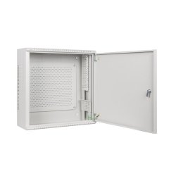 RACK CABINET 19" WALL-MOUNT 6U+3U/540X200 LOW-PROFILE GREY LANBERG (ASSEMBLED)