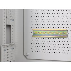 RACK CABINET 19" WALL-MOUNT 6U+3U/540X200 LOW-PROFILE GREY LANBERG (ASSEMBLED)