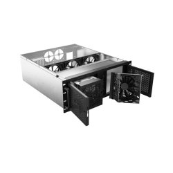 RACKMOUNT SERVER CHASSIS LANBERG ATX 520/12 19"/4U