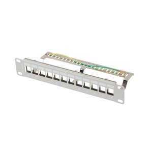 PATCH PANEL BLANK 12 PORT 1U 10