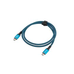 USB-C M/M 4.0 CABLE 2M 240W 8K 60HZ BLACK-BLUE LANBERG