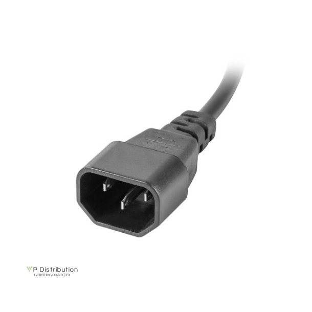 POWER DISTRIBUTION UNIT (PDU) 19" LANBERG 1U 10A 2M 6X SCHUKO OUTLETS BLACK C14