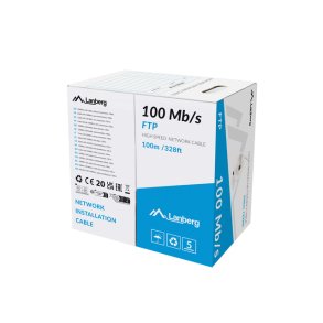 LAN CABLE FTP 100M STRANDED CCA GREY LANBERG