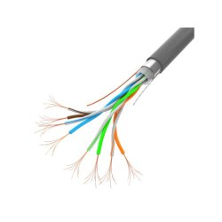 LAN CABLE FTP 100M STRANDED CCA GREY LANBERG