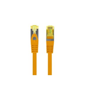 PATCHCORD CAT.6A S/FTP LSZH CU 0.25M ORANGE FLUKE PASSED LANBERG