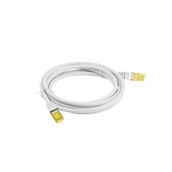PATCHCORD CAT.6A S/FTP LSZH CU 15M GREY FLUKE PASSED LANBERG