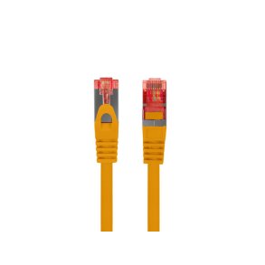 PATCHCORD CAT.6 S/FTP LSZH CU 3M ORANGE FLUKE PASSED LANBERG