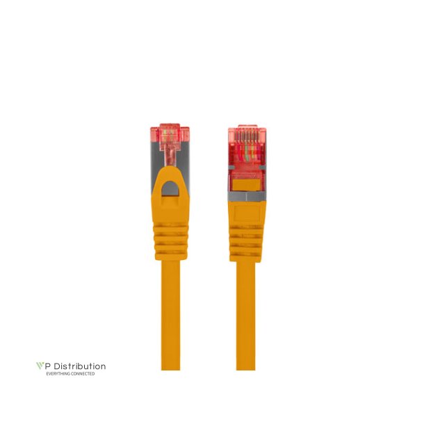 PATCHCORD CAT.6 S/FTP LSZH CU 3M ORANGE FLUKE PASSED LANBERG