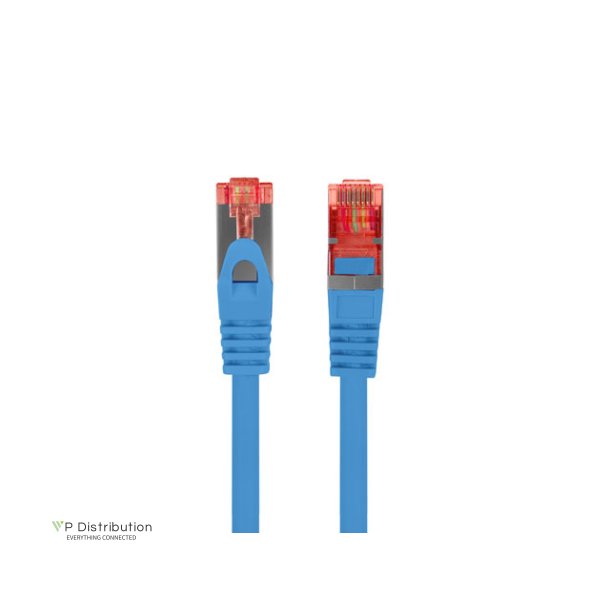 PATCHCORD CAT.6 S/FTP LSZH CU 20M BLUE FLUKE PASSED LANBERG