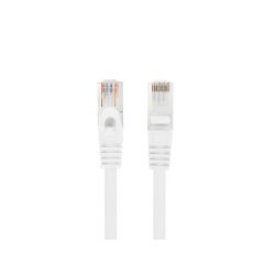 PATCHCORD CAT.6 UTP LSZH CU 1M WHITE FLUKE PASSED LANBERG