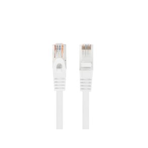 PATCHCORD CAT.6 UTP LSZH CU 3M WHITE FLUKE PASSED LANBERG