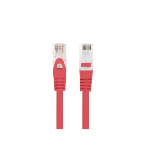 PATCHCORD CAT.6 UTP LSZH CU 0.25M RED FLUKE PASSED LANBERG