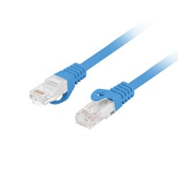 PATCHCORD CAT.6 UTP LSZH CU 3M BLUE FLUKE PASSED LANBERG