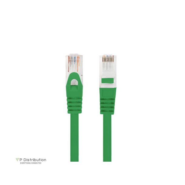 PATCHCORD CAT.6 UTP LSZH CU 3M GREEN FLUKE PASSED LANBERG