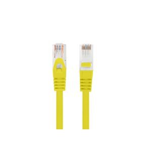 PATCHCORD CAT.6 UTP LSZH CU 1.5M YELLOW FLUKE PASSED LANBERG