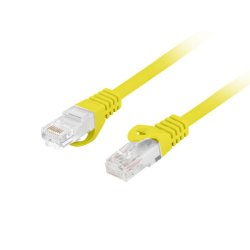 PATCHCORD CAT.6 UTP LSZH CU 3M YELLOW FLUKE PASSED LANBERG