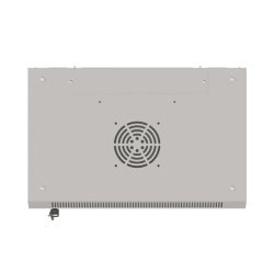RACK CABINET 19" WALL-MOUNT 4U/540X350 (FLAT PACK) WITH GLASS DOOR GREY LANBERG