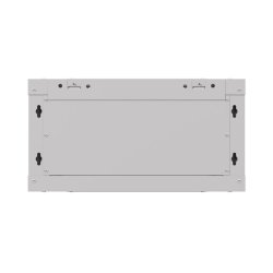 RACK CABINET 19" WALL-MOUNT 4U/540X350 (FLAT PACK) WITH GLASS DOOR GREY LANBERG