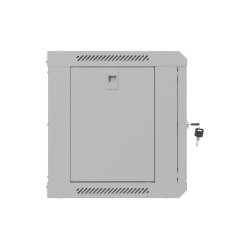 RACK CABINET 19" WALL-MOUNT 6U/540X350 (FLAT PACK) WITH GLASS DOOR GREY LANBERG