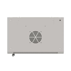 RACK CABINET 19" WALL-MOUNT 6U/540X350 (FLAT PACK) WITH GLASS DOOR GREY LANBERG