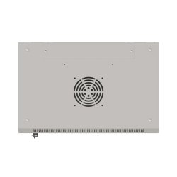RACK CABINET 19" WALL-MOUNT 9U/540X350 (FLAT PACK) WITH GLASS DOOR GREY LANBERG