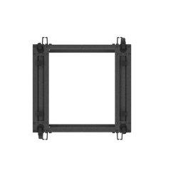 OPEN RACK 19" 12U 600X600-1100 ADJUSTABLE BLACK LANBERG