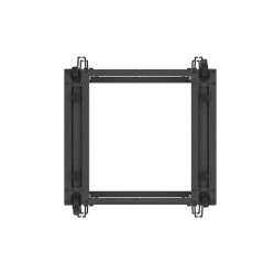 OPEN RACK 19" 15U 600X600-1100 ADJUSTABLE BLACK LANBERG
