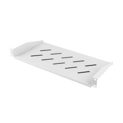 19" FIXED SHELF 1U/483X220MM MAX LOAD CAPACITY UP TO 25KG GREY LANBERG
