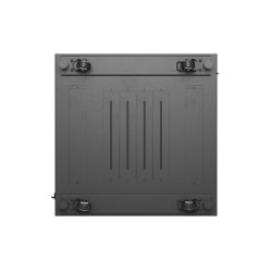 RACK CABINET 19" FREE-STANDING 15U/600X600 (FLAT PACK) WITH MESH DOOR BLACK LANBERG