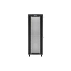 RACK CABINET 19" FREE-STANDING 47U/800X800 (FLAT PACK) WITH MESH DOOR LCD BLACK LANBERG