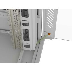RACK CABINET 19" FREE-STANDING 47U/800X1000 (FLAT PACK) WITH GLASS DOOR LCD GREY LANBERG V2