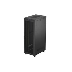 RACK CABINET 19" FREE-STANDING 47U/800X1200 (FLAT PACK) WITH MESH DOOR LCD BLACK LANBERG V2