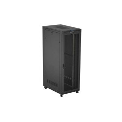 RACK CABINET 19" FREE-STANDING 47U/800X1200 (FLAT PACK) WITH MESH DOOR LCD BLACK LANBERG V2