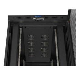 RACK CABINET 19" FREE-STANDING 47U/800X1200 (FLAT PACK) WITH MESH DOOR LCD BLACK LANBERG V2