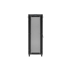 RACK CABINET 19" FREE-STANDING 47U/800X1200 (FLAT PACK) WITH MESH DOOR LCD BLACK LANBERG V2