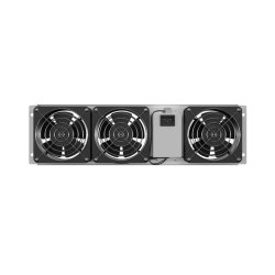 VERTICAL VENTILATION PANEL 19" 3U FOR RACK THREE FANS 230V GREY LANBERG